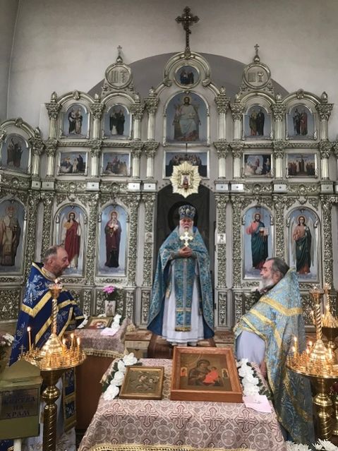 Божественная литургия в Иоанно-Предтеченском храме