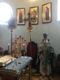 Божественная литургия в день принесения чудотворной иконы Божией Матери «Мати Молебница»