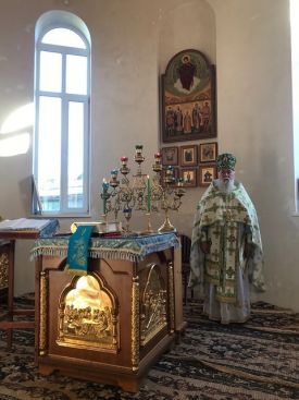 Престольный праздник в день памяти святого преподобного и благоверного князя Олега Брянского