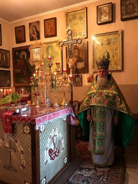 Божественная Литургия в день преставления святого преподобного Варсонофия Херсонского