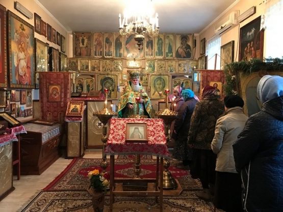 Божественная Литургия в день преставления святого преподобного Варсонофия Херсонского