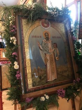 Храмовый праздник в день памяти священномученика Григория епископа, просветителя Великой Армении